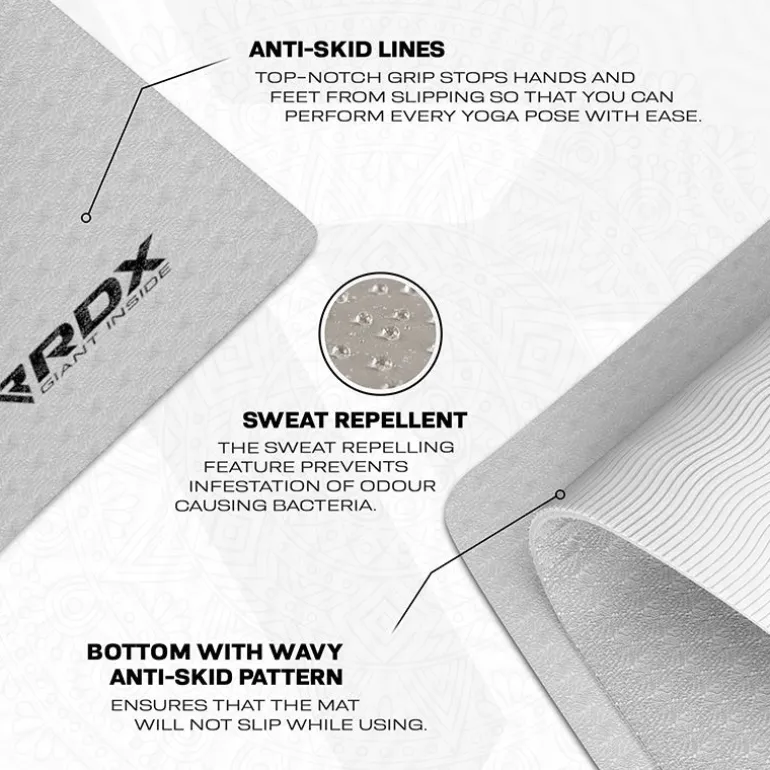 RDX YM 6mm TPE Yoga Mat