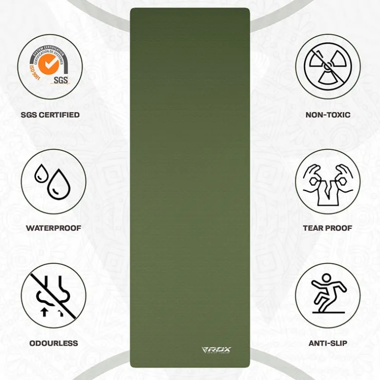 RDX YM 6mm TPE Yoga Mat