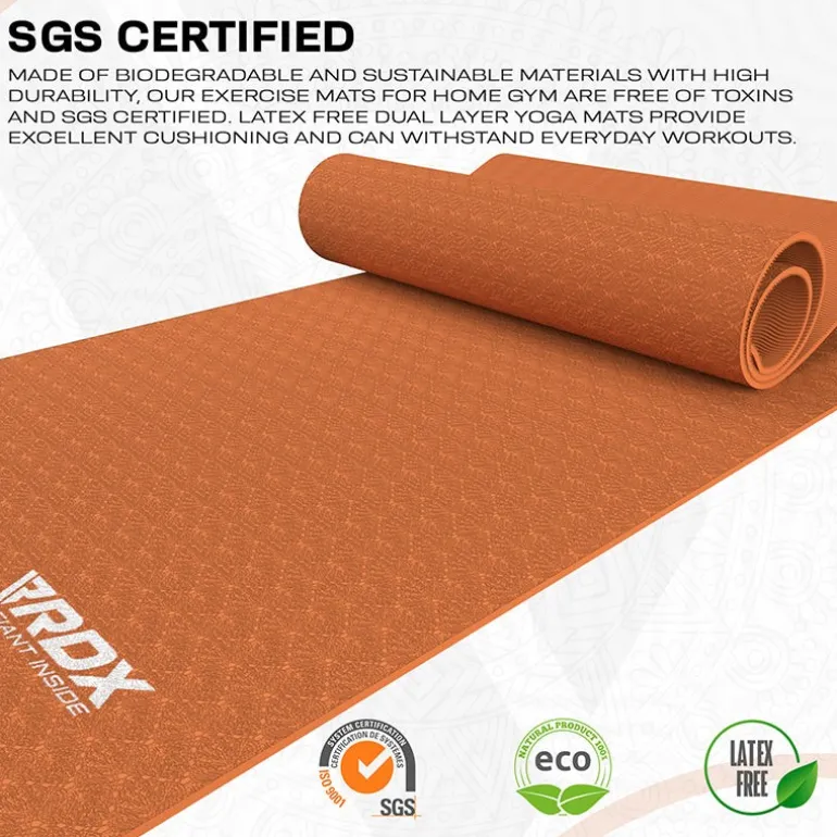 RDX YM 6mm TPE Yoga Mat