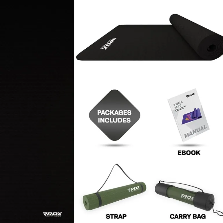 RDX YM 6mm TPE Yoga Mat