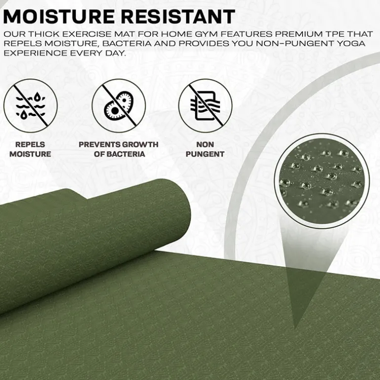 RDX YM 6mm TPE Yoga Mat