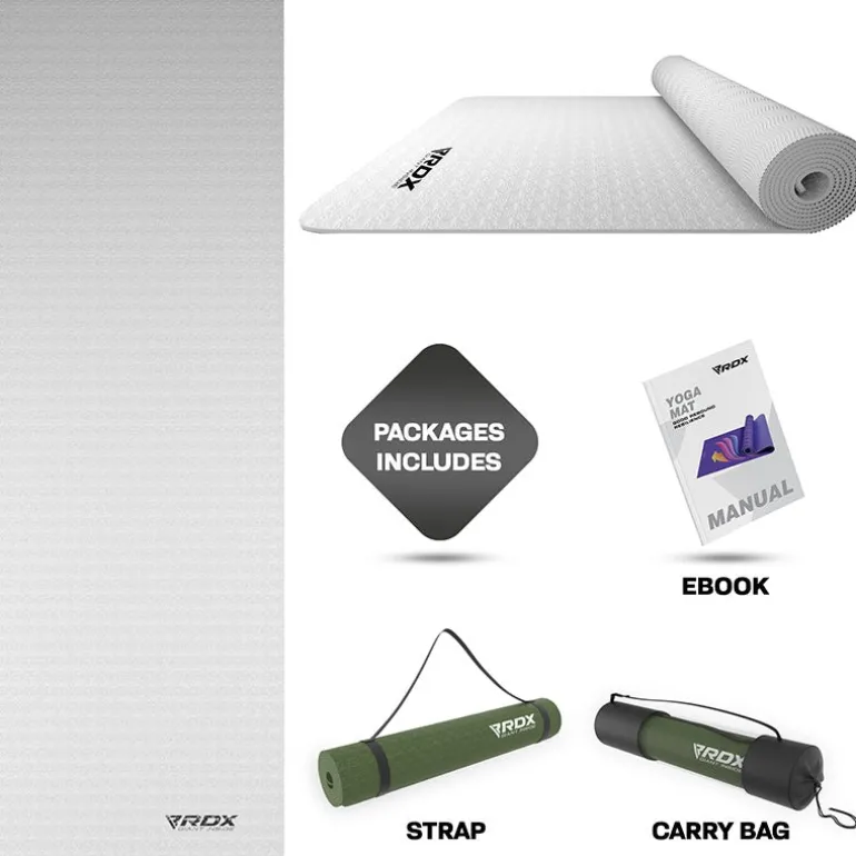 RDX YM 6mm TPE Yoga Mat