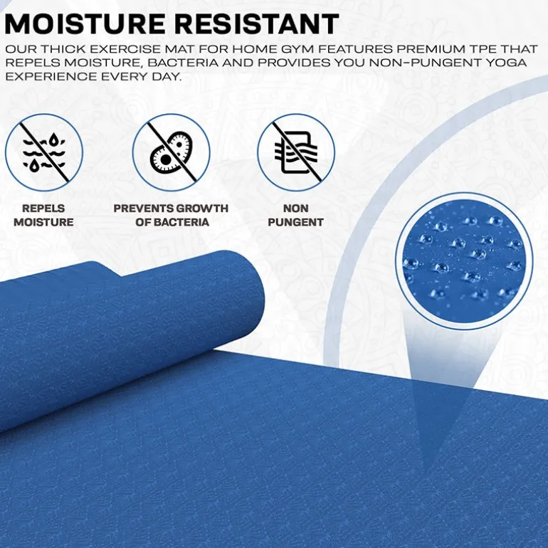RDX YM 6mm TPE Yoga Mat