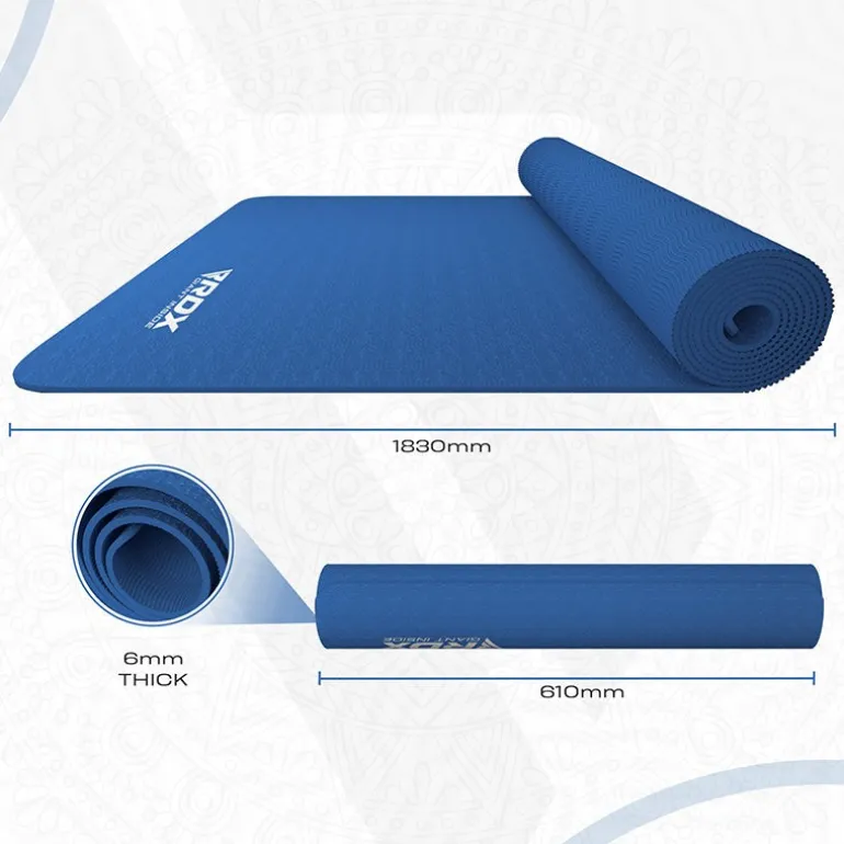 RDX YM 6mm TPE Yoga Mat