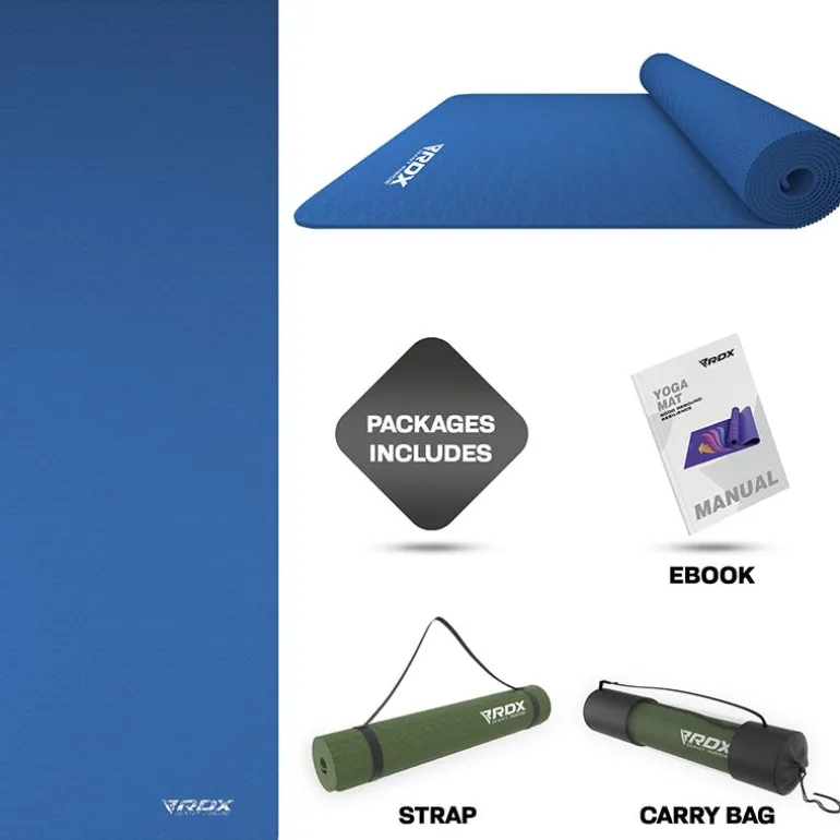 RDX YM 6mm TPE Yoga Mat