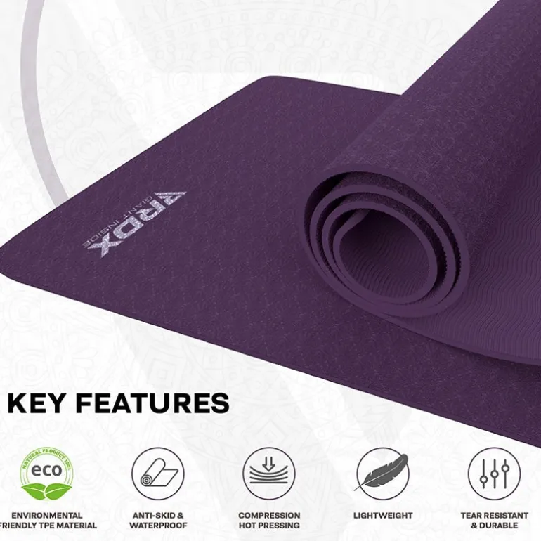 RDX YM 6mm TPE Yoga Mat