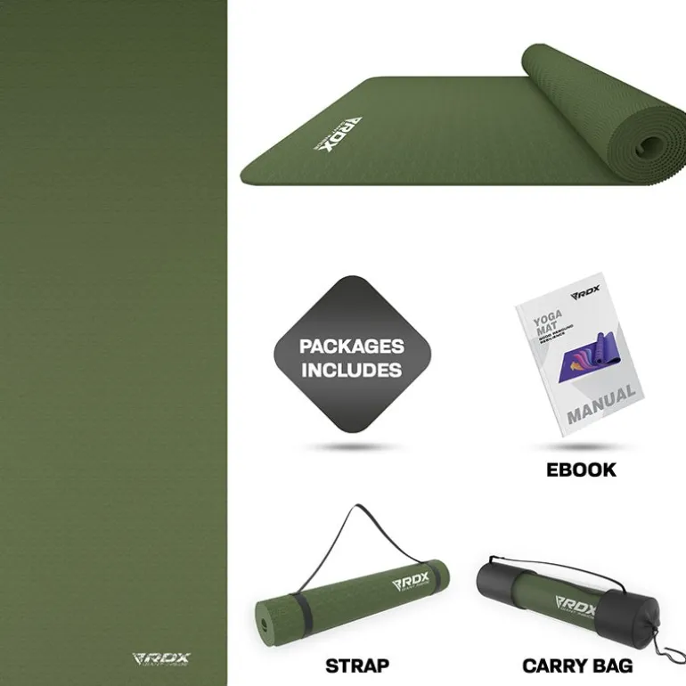 RDX YM 6mm TPE Yoga Mat