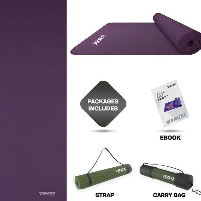 RDX YM 6mm TPE Yoga Mat