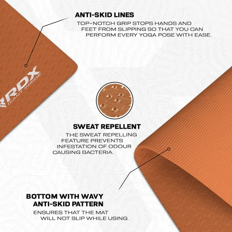 RDX YM 6mm TPE Yoga Mat