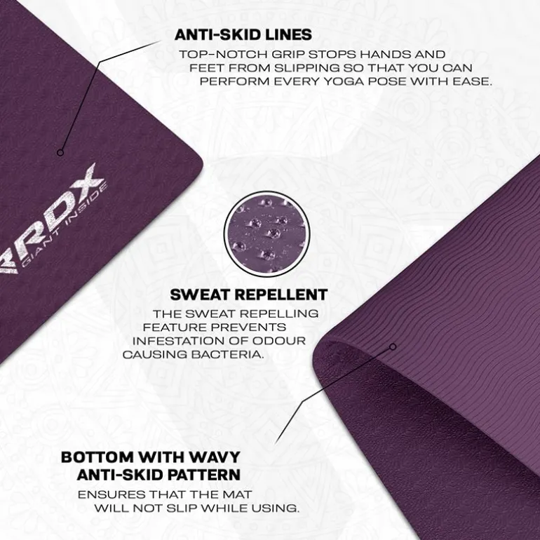RDX YM 6mm TPE Yoga Mat