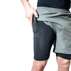 T16 2-in-1 Compression MMA Shorts