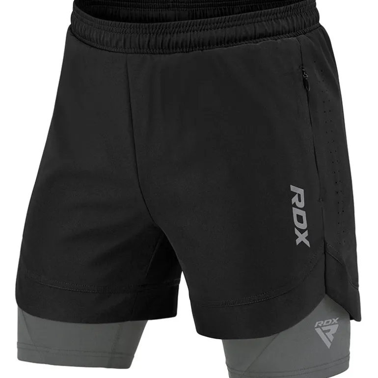 T16 2-in-1 Compression MMA Shorts