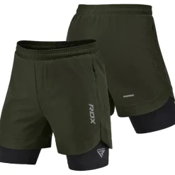 T16 2-in-1 Compression MMA Shorts