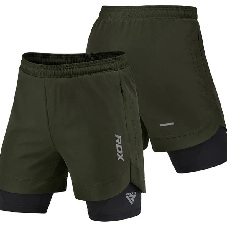 T16 2-in-1 Compression MMA Shorts