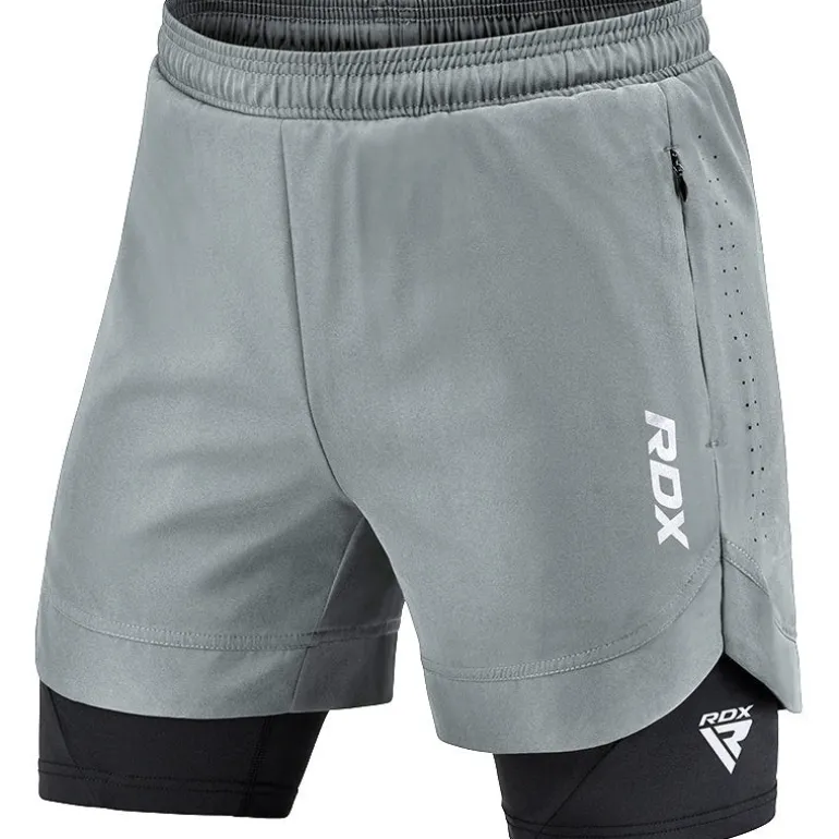 T16 2-in-1 Compression MMA Shorts