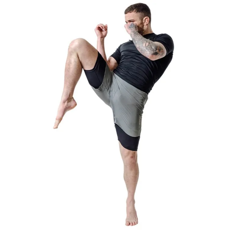 T16 2-in-1 Compression MMA Shorts